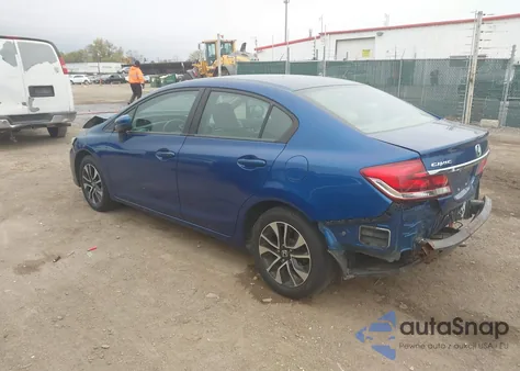 2015 Honda Civic Ex from USA, damaged, VIN 19XFB2F84FE026257